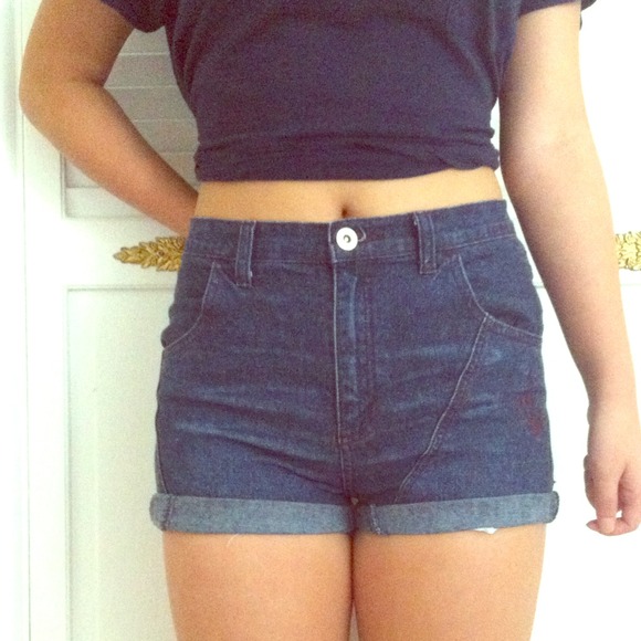 High waisted shorts by baby phat