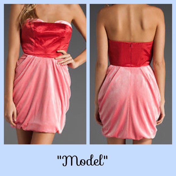 🔴Sold🔴Juicy Couture Dress w/Velvet - Picture 3 of 4