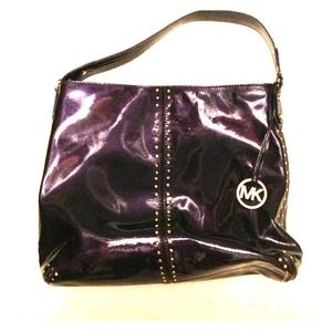 Patent Studded 💯 Michael Kors