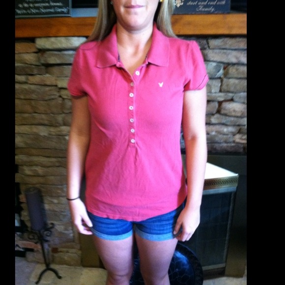 AMERICAN EAGLE COLLARD SHIRT
