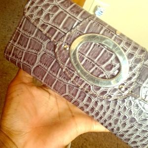 Snake print wallet