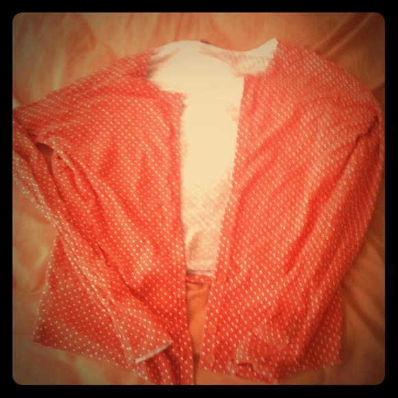 Red and white polka dot sweater - Picture 1 of 1