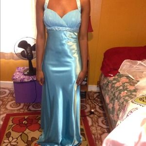 Turquoise gown