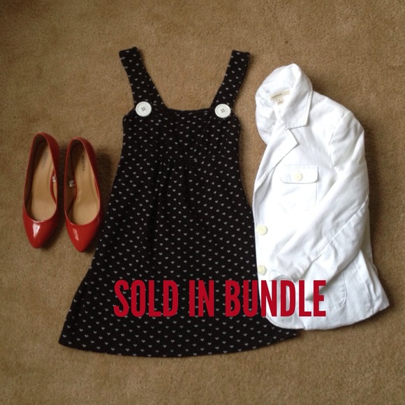 SOLD Adorable heart print mini dress/tunic
