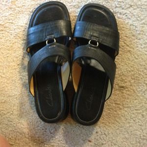 Clarks leather sandal