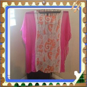 🌞⚡️ 💲💟SALE⤵️100% silk poncho 2X/3X