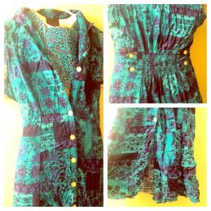 💰Vintage Floral Summer Dress