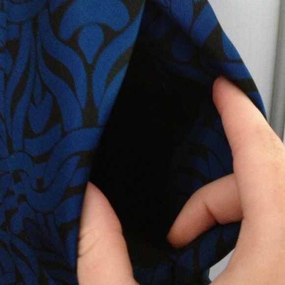 Banana Republic Dress (Blue and Black) - Picture 2 of 3