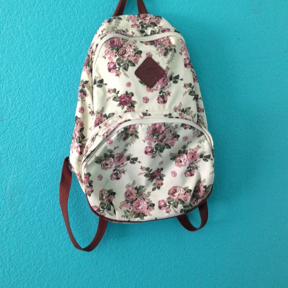 Floral backpack