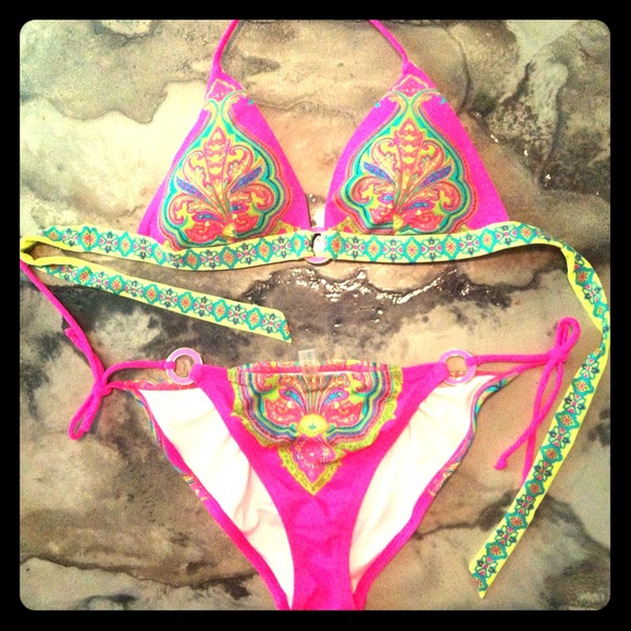 Victoria's Secret Bikini Swim Suit Neon