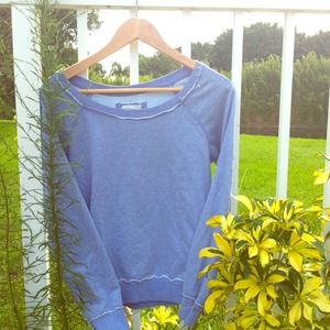 Cute Forever 21 cropped lavender sweater.