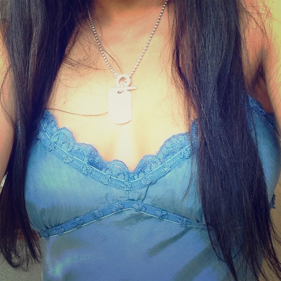 Bebe | 100% Silk | Powder Blue Dress | Small