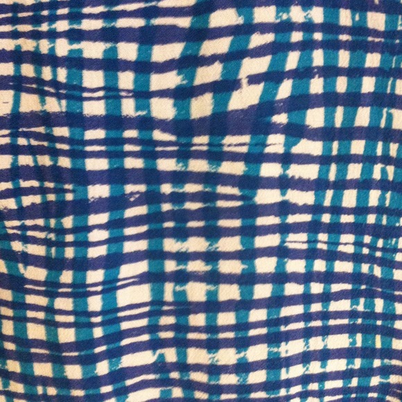 Patterned Blue Dress - Picture 2 of 3