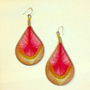 Netted earrings