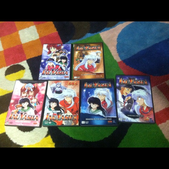 💢SOLD💢Inuyasha anime DVDs