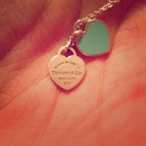 Tiffany and Co. Two heart necklace