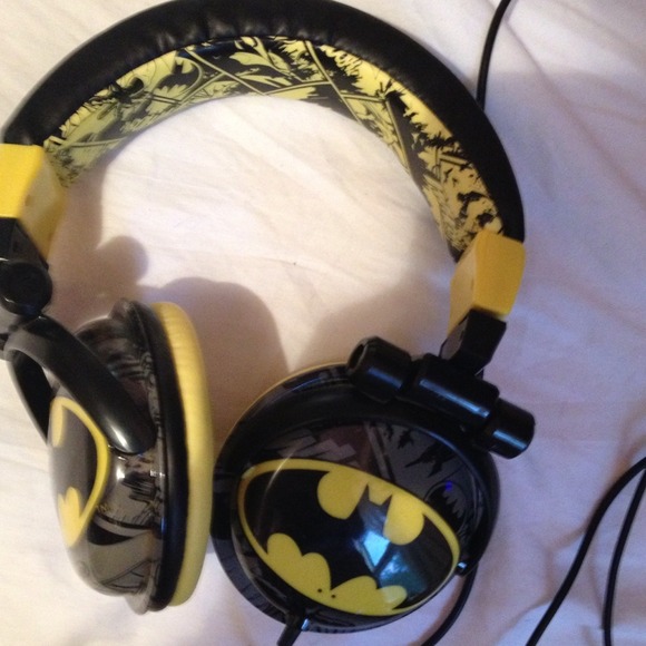 Batman overhead headphones