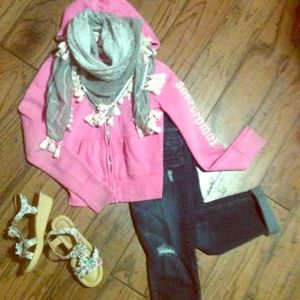 Pink Abercrombie Jacket