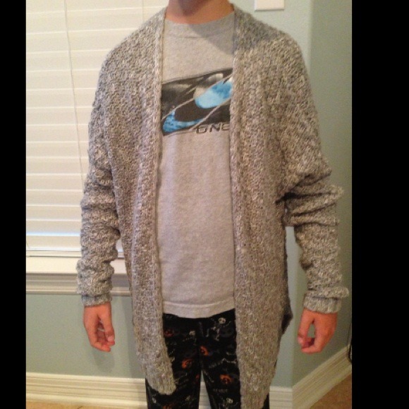 ABERCROMBIE & FITCH super soft cuddly open cardi