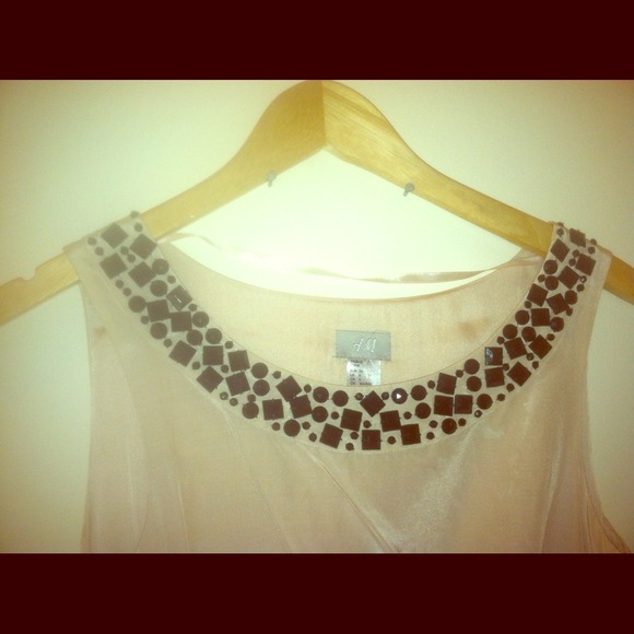 Formal h&m dress with beading
