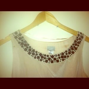 Formal h&m dress with beading