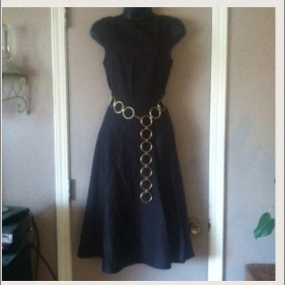 Sold.....Chocolate sheath dress - Picture 4 of 4