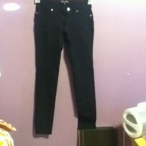 Cotton black pants