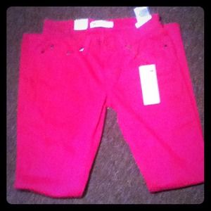 Ultra Low Rise Skinny Leg Jeans