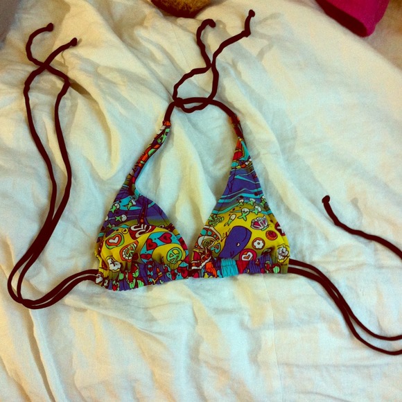 Whale of a time bikini top