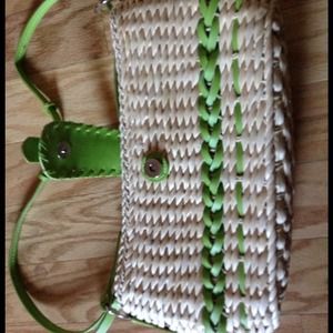 abaca straw bag