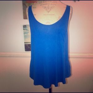 Cobalt blue tank