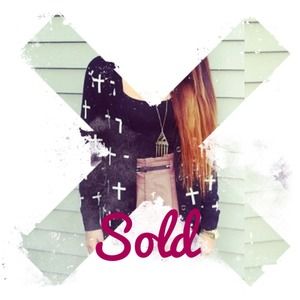 Cross cardigan