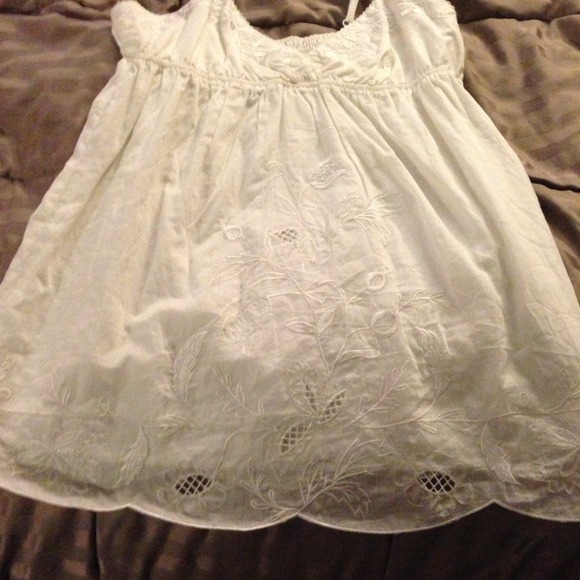 Ivory Cotton Top