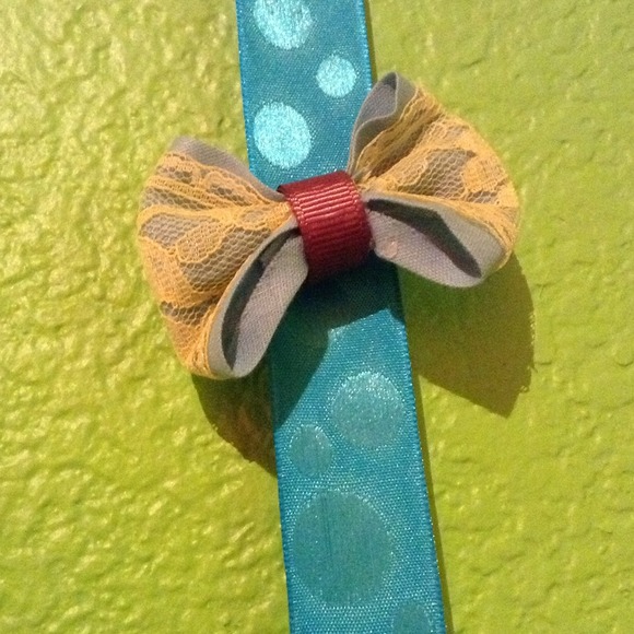 Handmade baby bow