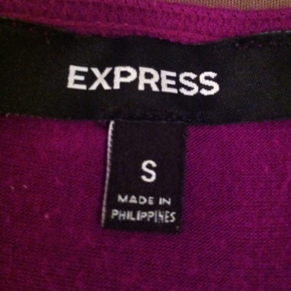 Purple Ruched Express Top - Picture 3 of 3