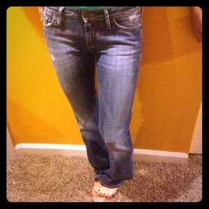 😄traded 😄Meltin'pot denim jeans Nicole