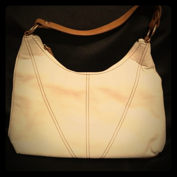 Small white purse