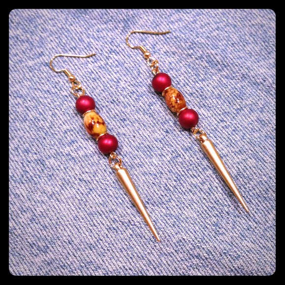 Handmade Earrings - Picture 1 of 2