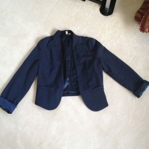 Navy blue blazer