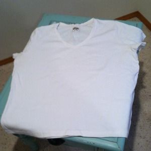 Crisp white T-shirt