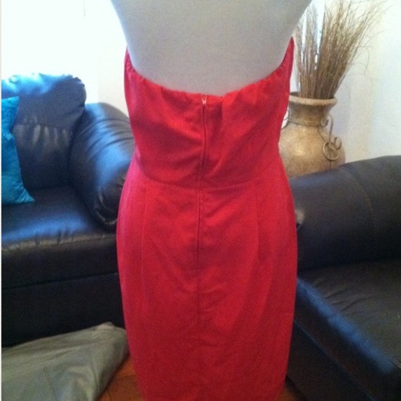 NWOT Red Sweetheart Cut Strapless Dress 💃❤ - Picture 2 of 2