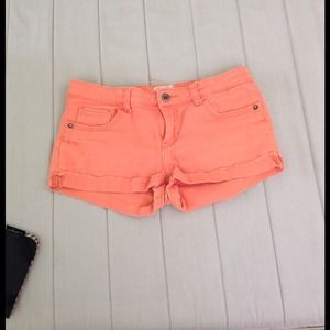 Orange shorts