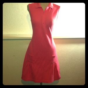 Lacoste Pink Tennis Summer Dress sz38/6