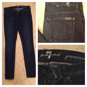 7 for all mankind super skinny gwenevere sz 24