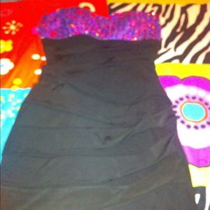 Front & back party dress