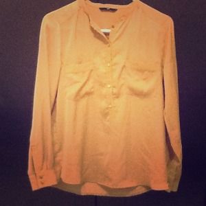simple brown long sleeved shirt