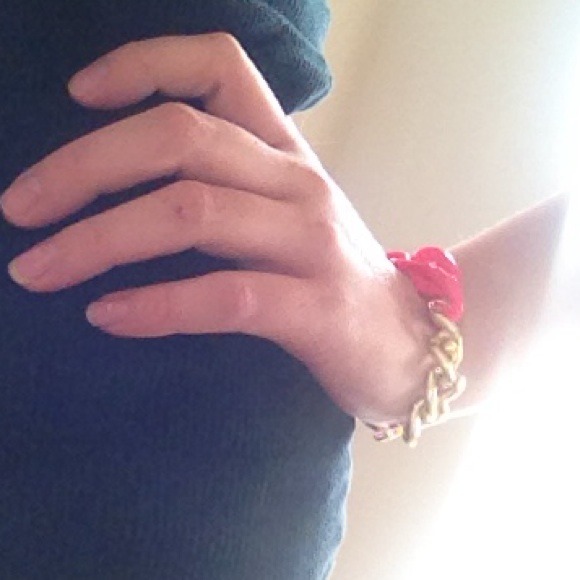 🚫SOLD🚫Pink Link Arm Candy Bracelet - Picture 4 of 4