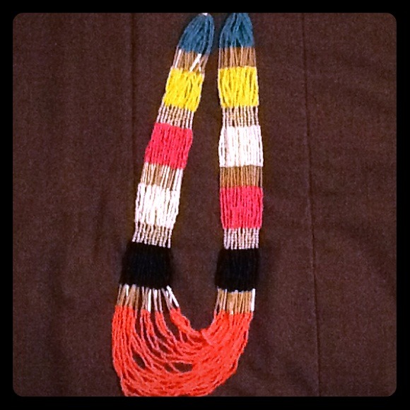 Beaded necklace- multicolored