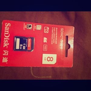 8 GB Sd memory card