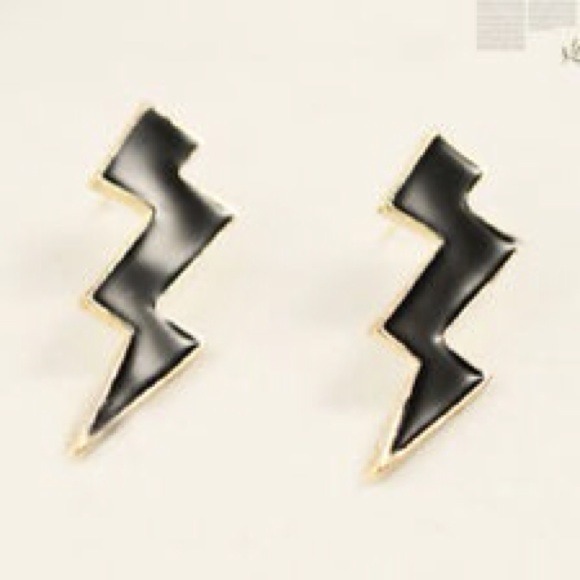 Lightning earing studs - Picture 2 of 2